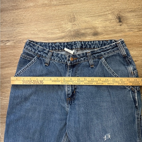 Vintage Carhartt Women’s Work Jeans – Size 8x32 – Made in Mexico - Picture 4 of 9